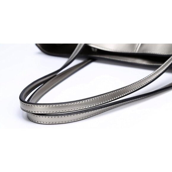 Elegant Genuine Leather Tote Bag for Women - Spacious & Stylish Design - Picture 7 of 7